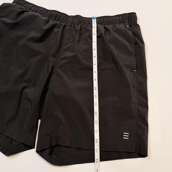 Free Fly Shorts Mens XL Black Breeze Lined Bamboo Liner Quick Dry Athletic Run - Picture 8 of 11